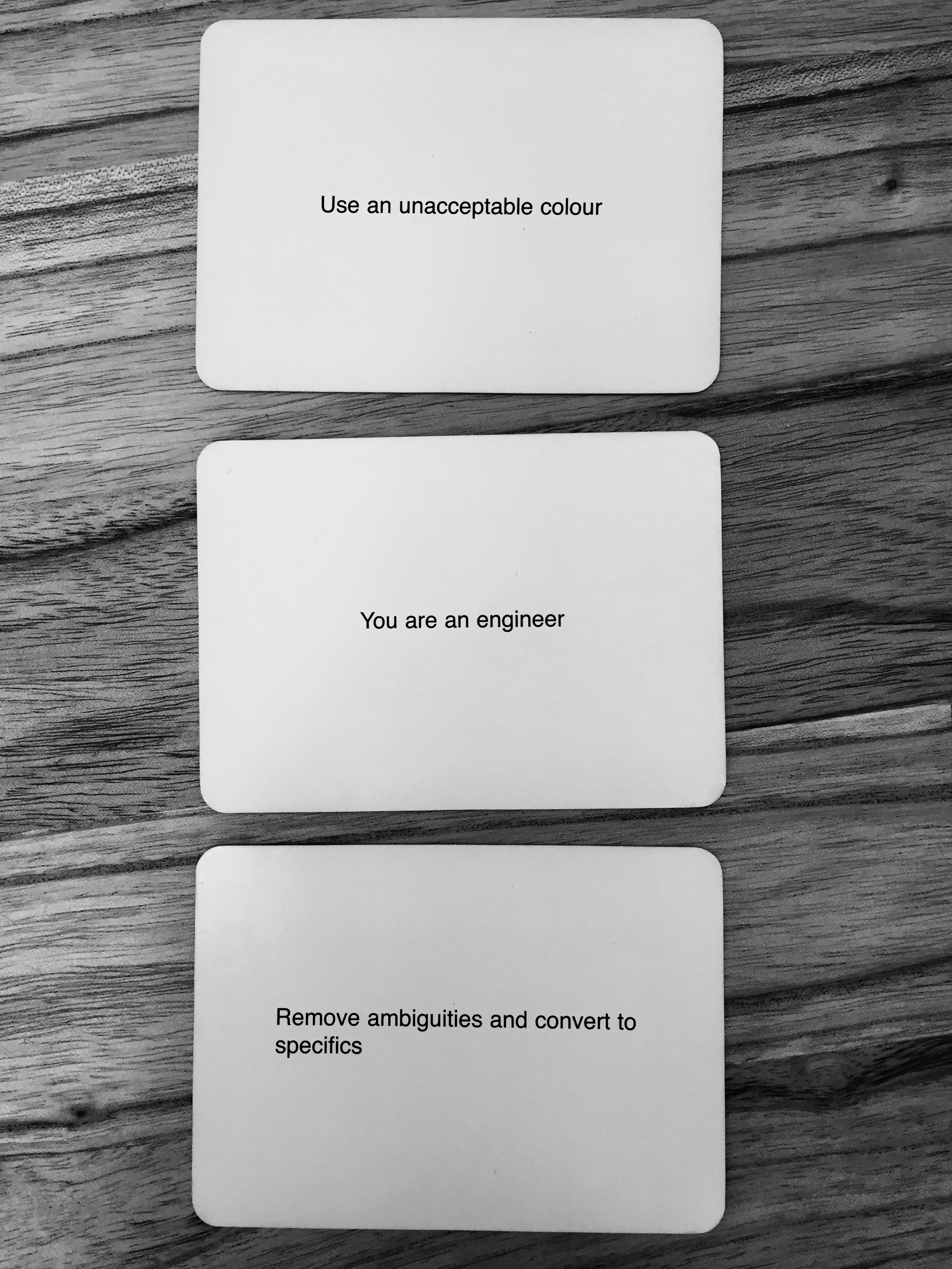 Oblique Strategies